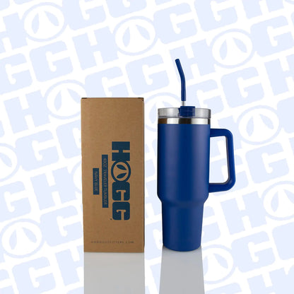 40oz POWDER COATED TRAVELER TUMBLER